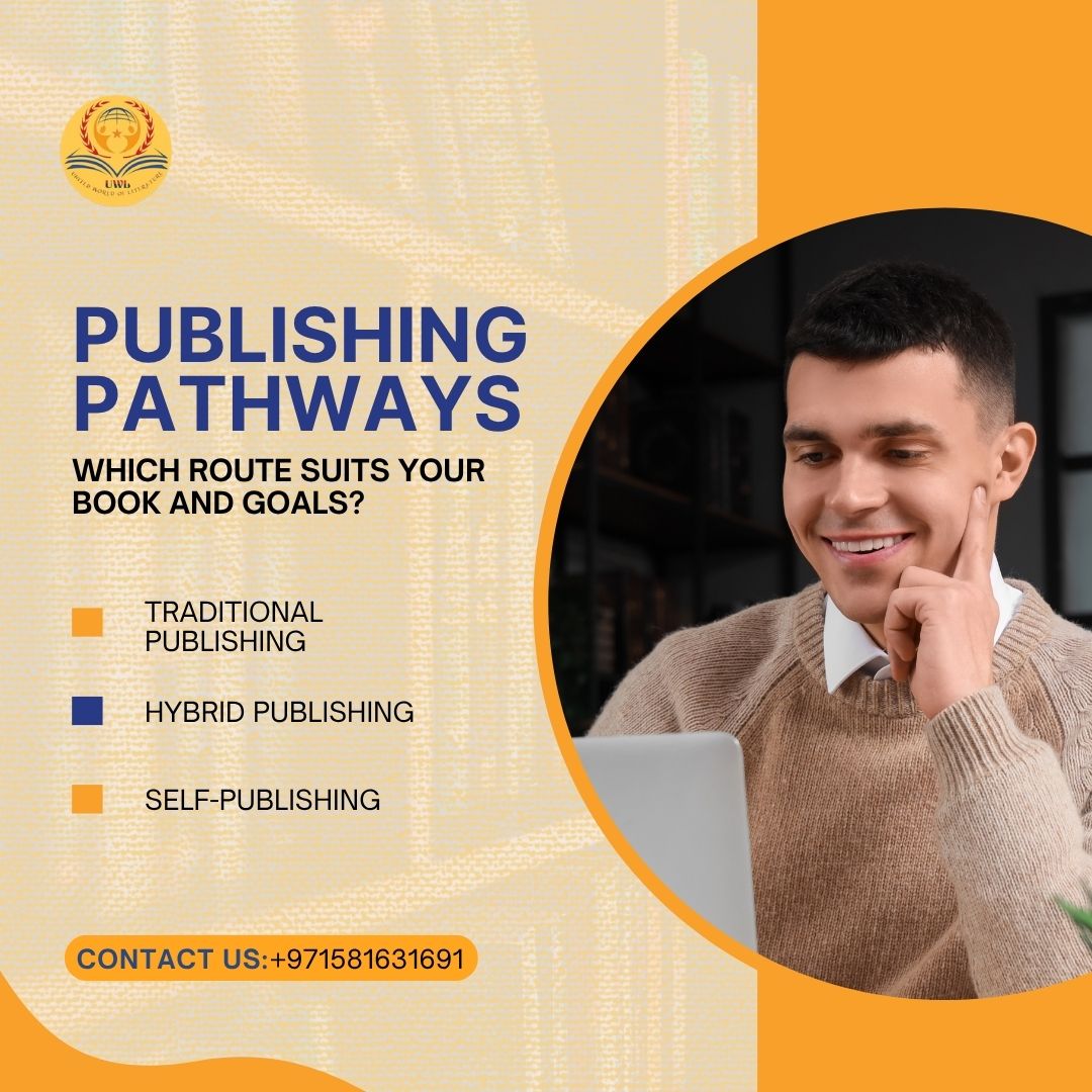 Traditional, Hybrid or Self-Publishing: Which Route Suits Your Book and Goals? 